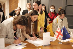 A conference dedicated to the European Year of Youth was held in Tbilisi with the EU’s support